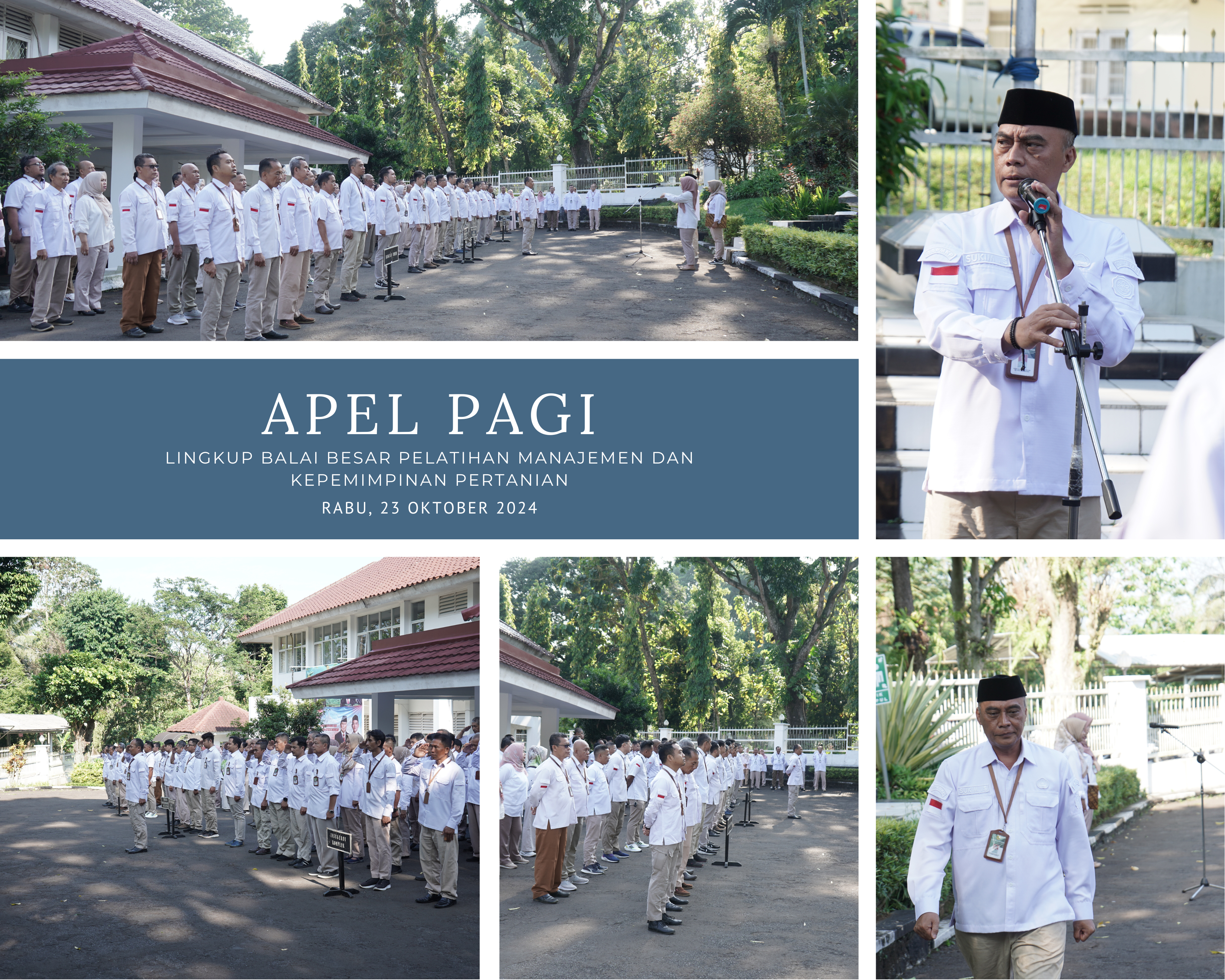 Apel Pagi Karyawan/i BBPMKP  23 Oktober 2024 