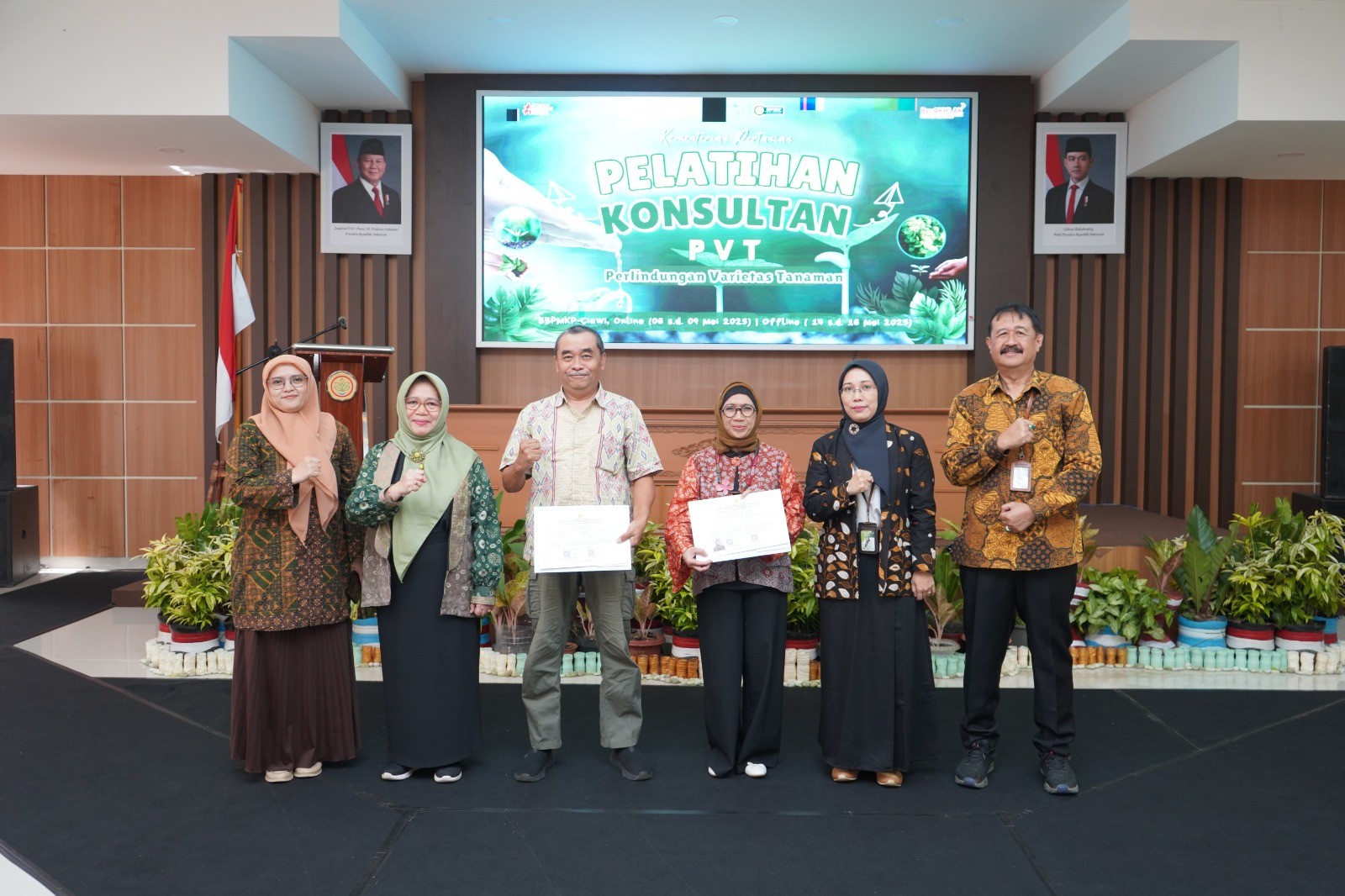 UPT Pelatihan Kementan Cetak Konsultan PVT Andal Lewat Pelatihan Profesional