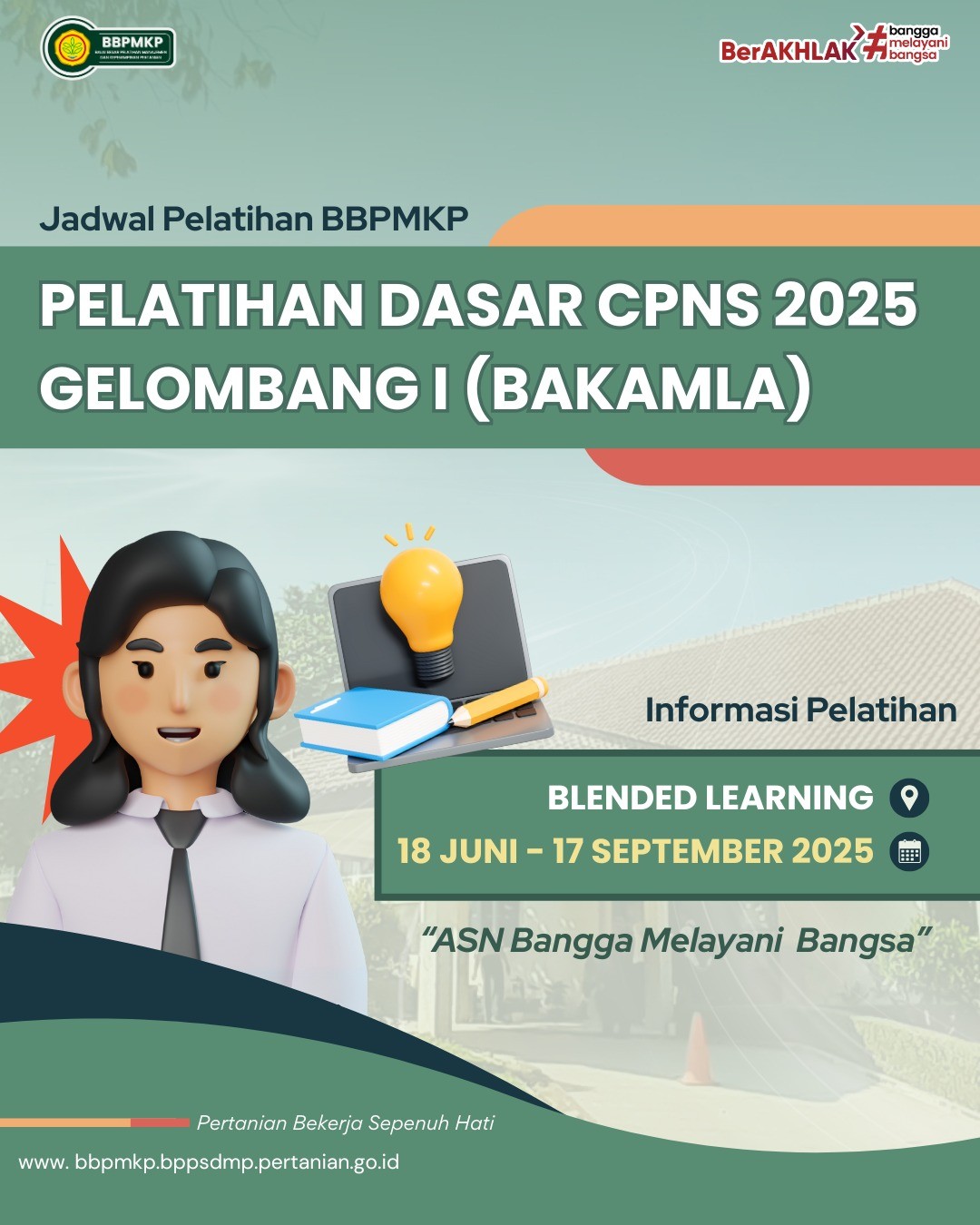 Pelatihan Dasar CPNS Gelombang I