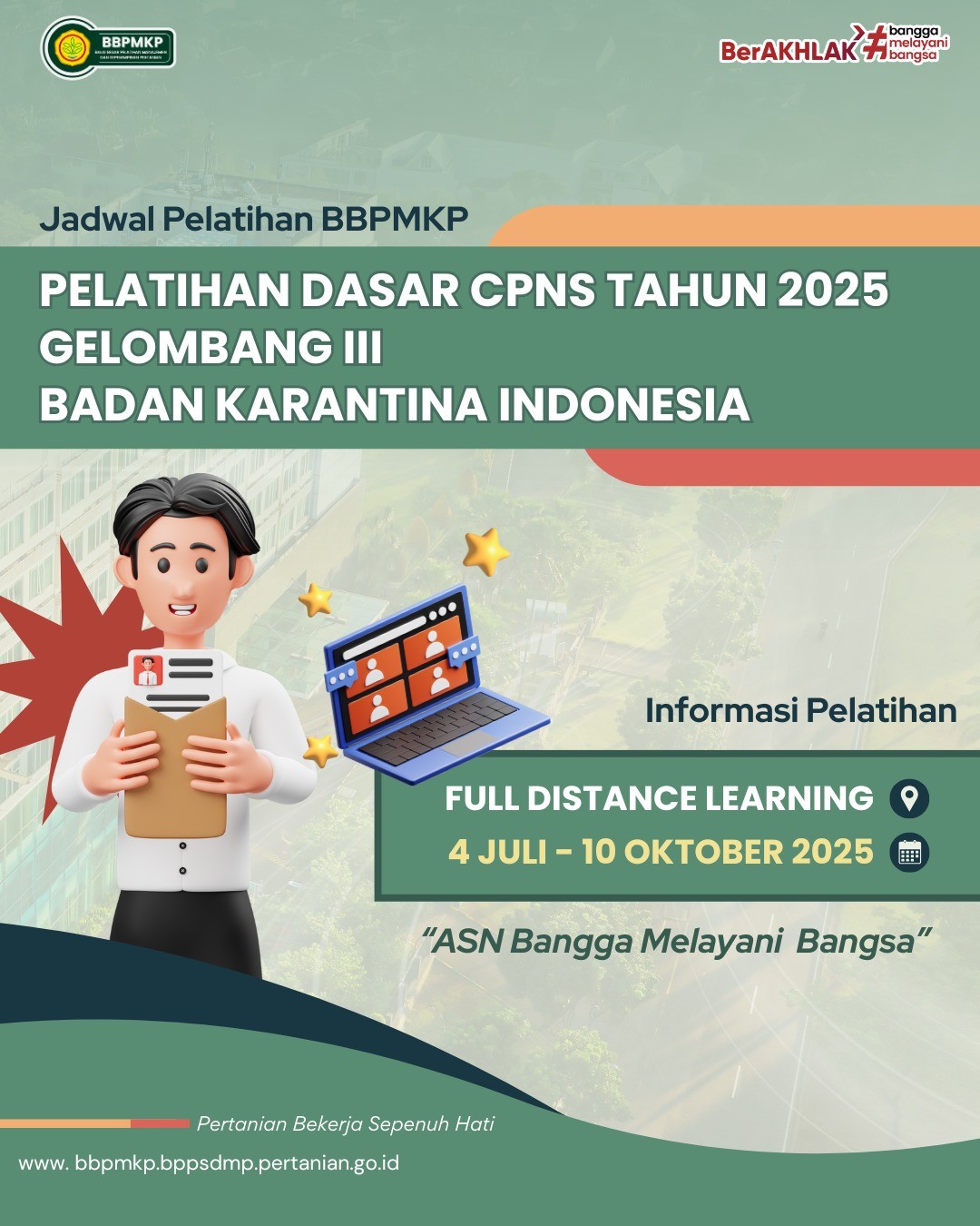 Pelatihan Dasar CPNS Gelombang III